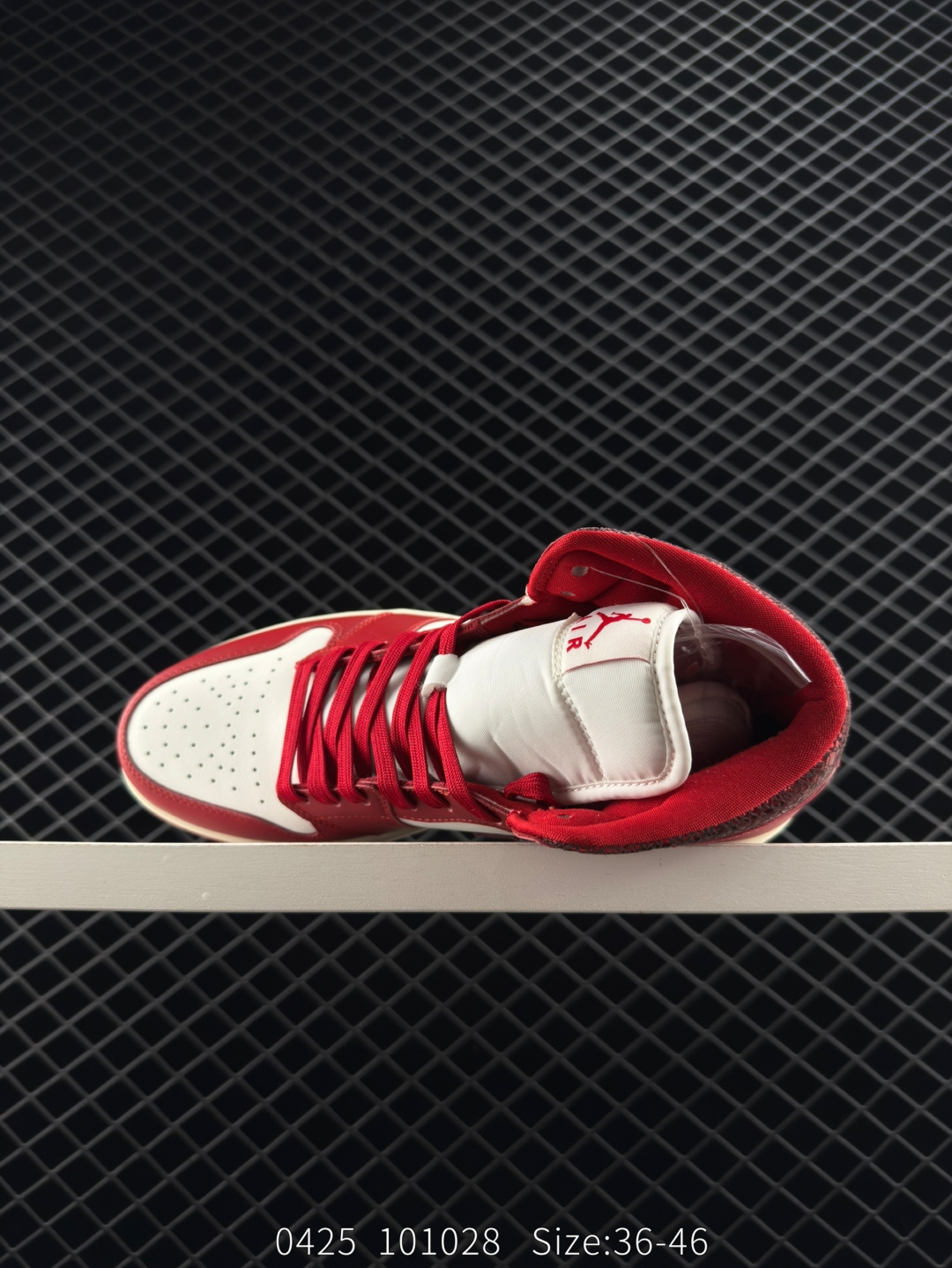 NIKE Air Jordan 1 Retro Mid”Reverse Black Toe“ TL BMXDAJ1